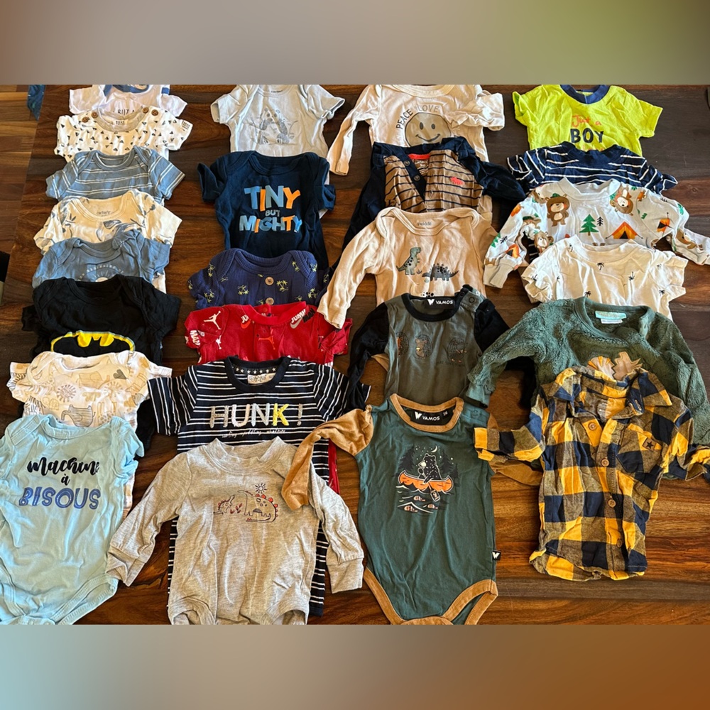 Assorted Baby Onesies Collection
